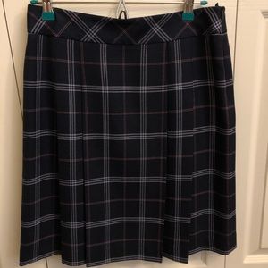 Brooks Brothers A-Line Plaid Skirt